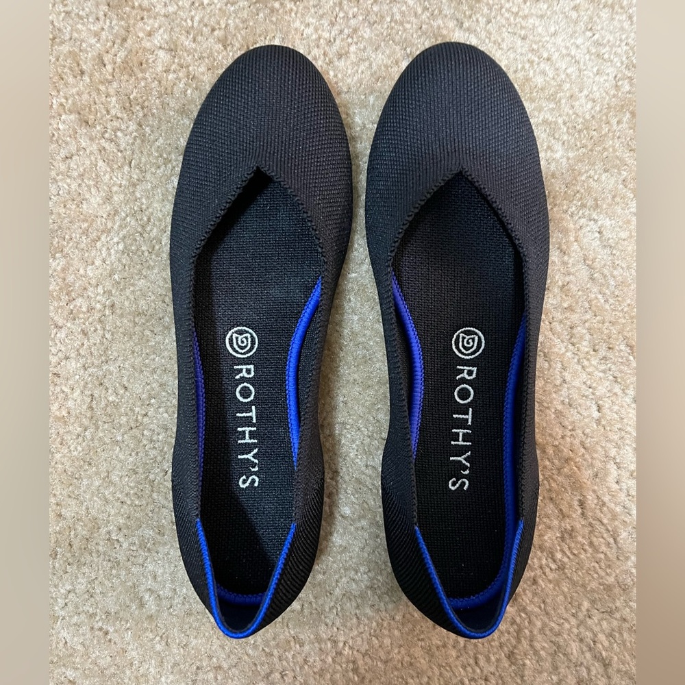 Rothy’s Black Round Toe Flats